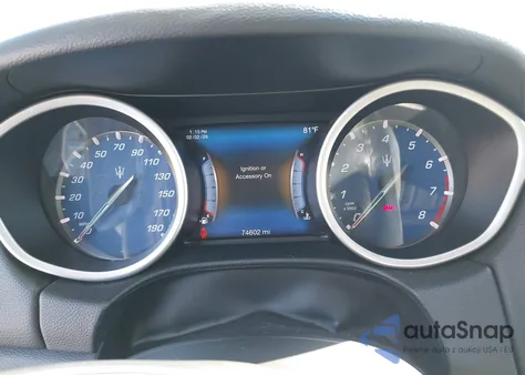 2017 Maserati Ghibli from USA, damaged, VIN ZAM57XSA7H1226280